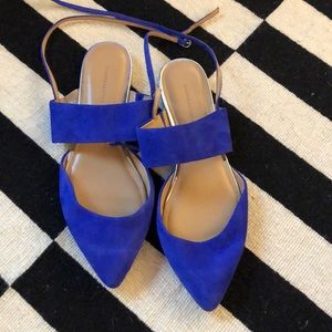 Banana Republic blue flats